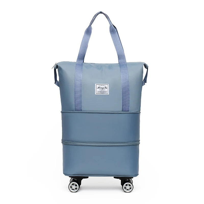 Sac de Voyage Extensible à Roulettes Grande Capacité