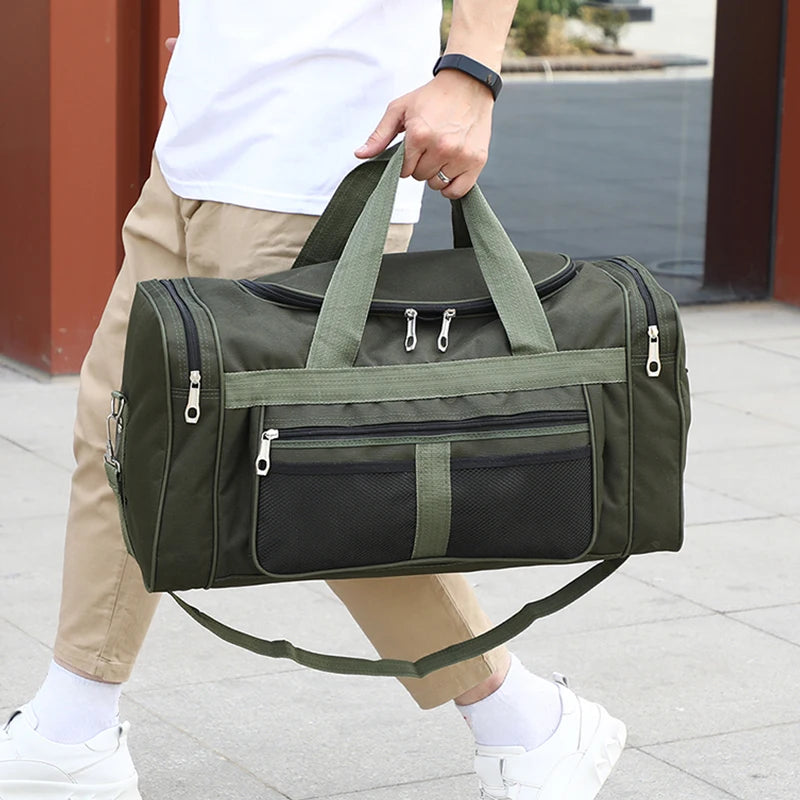 Sac de Voyage Homme Militaire Nylon Grande Capacité