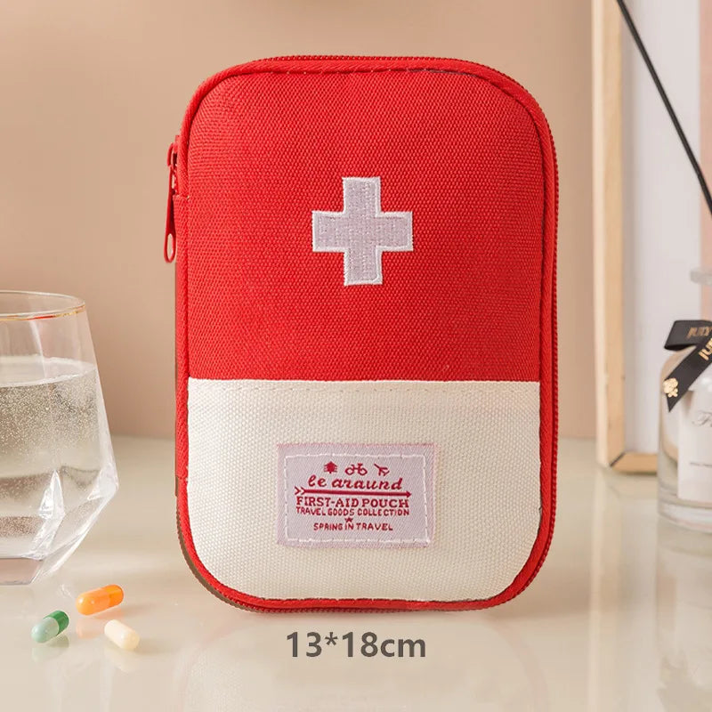 Pochette Médicale d’Urgence en Oxford – Trousse de Premiers Secours Portable