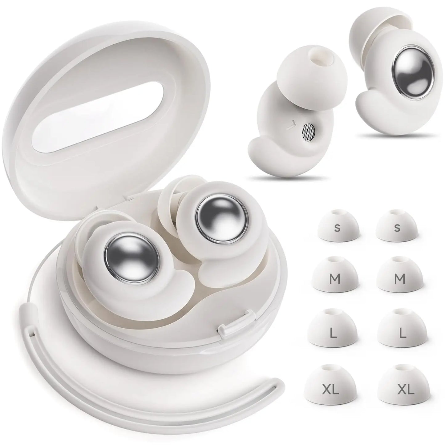Bouchons d’oreilles en silicone réutilisables avec réduction de bruit