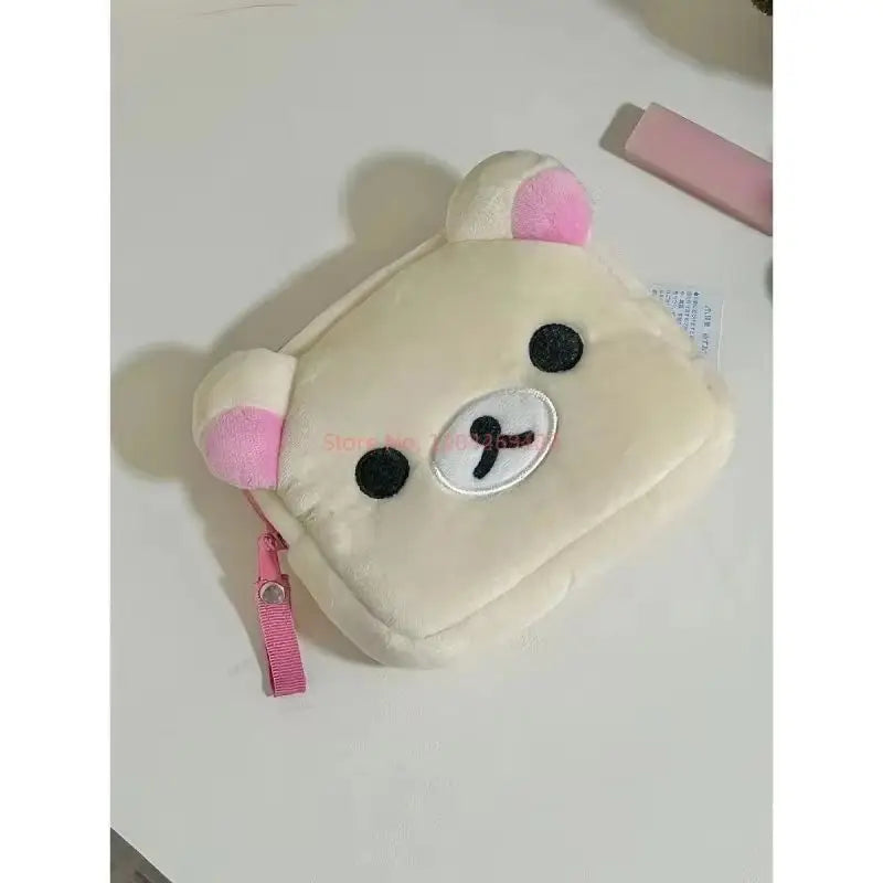 Pochette bébé en peluche ours douceur