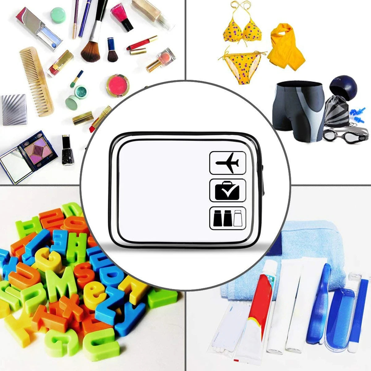 Trousse Transparente de Voyage TSA