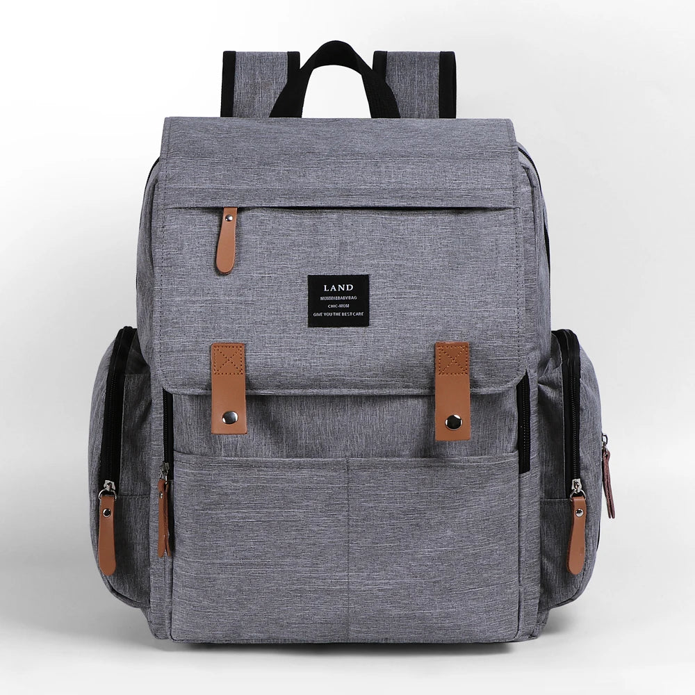 Sac à langer LANDUO grande capacité – Sac à dos multifonction pour maman et bébé