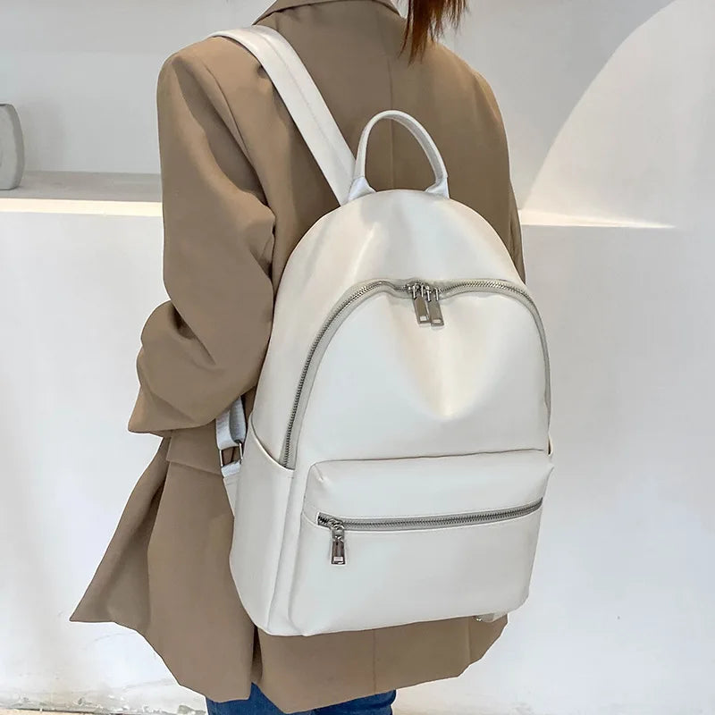 Sac à dos tendance en cuir PU souple