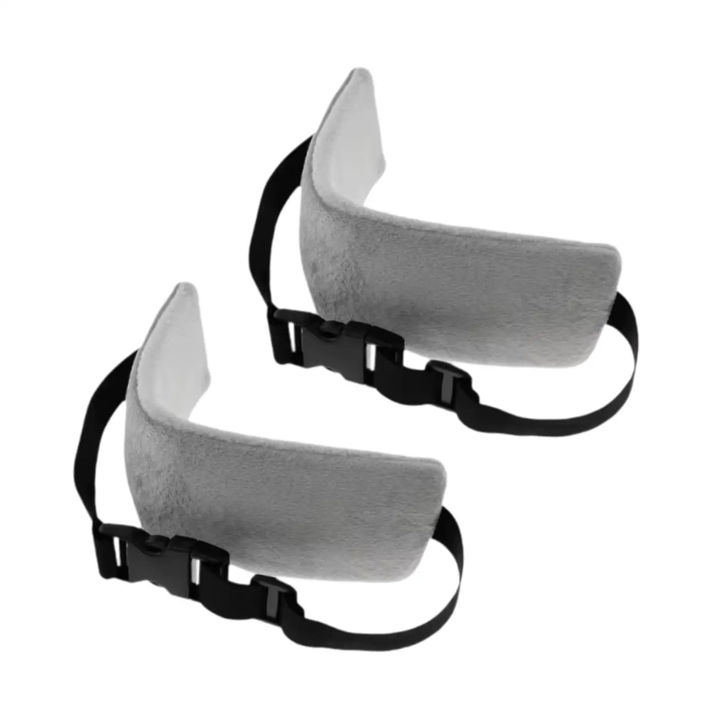 Appui-tête de voyage ajustable en flanelle alternative au coussin classique