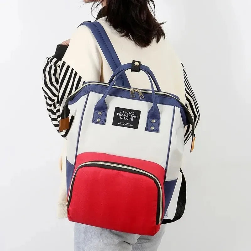 Sac à dos maman multifonction Oxford avec isolation – Grande capacité