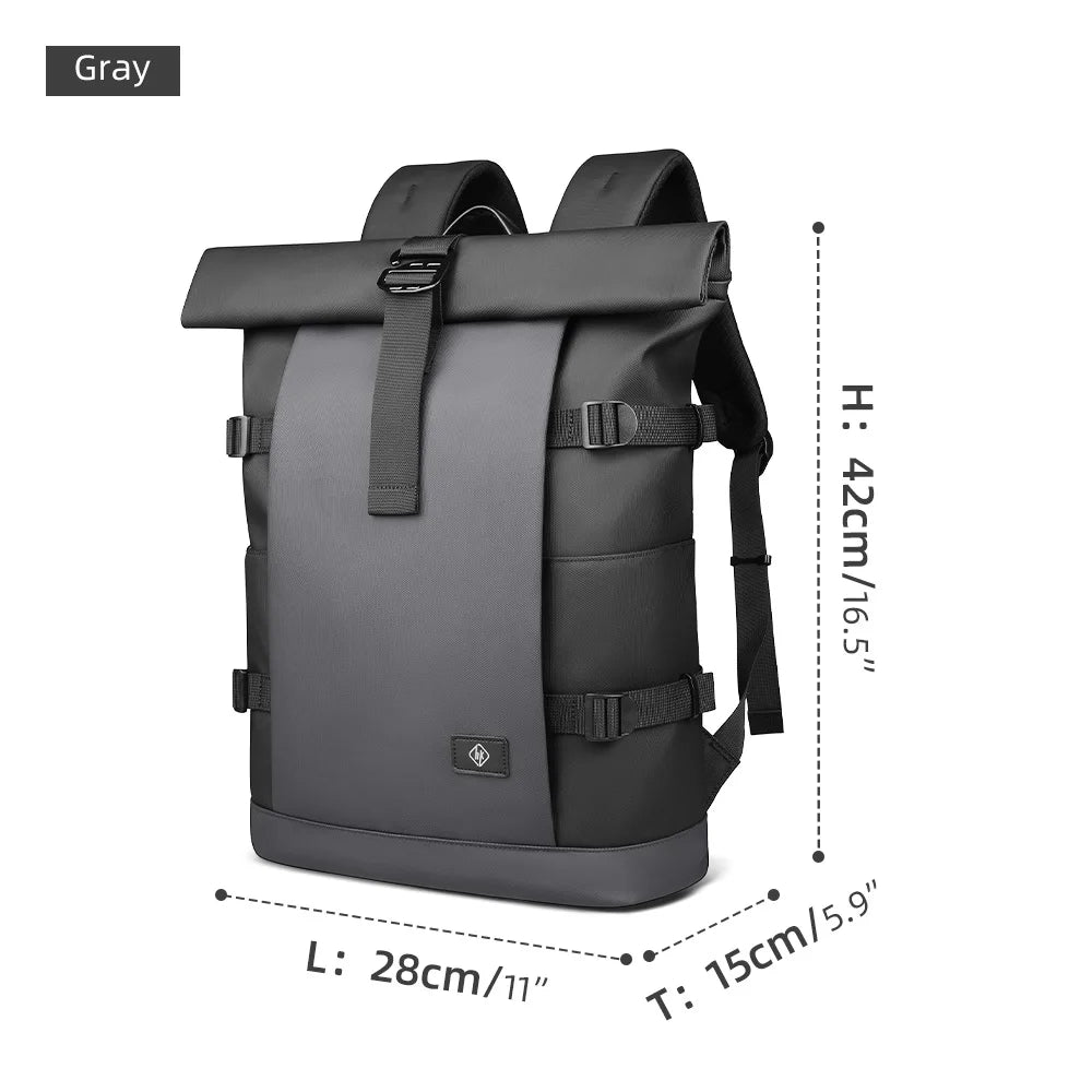 Sac à Dos Roll-Top Étanche HK 17” – Grande Capacité Polyvalente