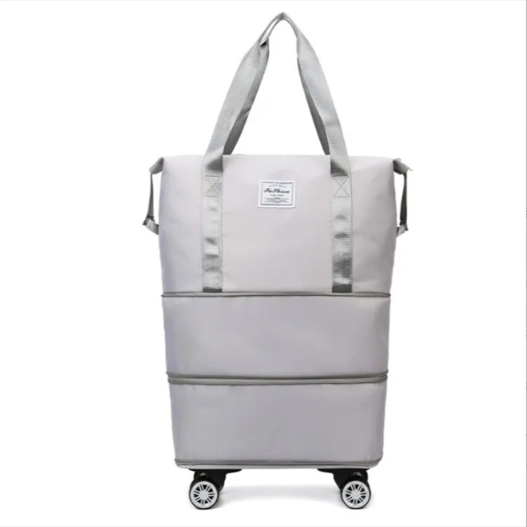 Sac de Voyage Extensible à Roulettes Grande Capacité