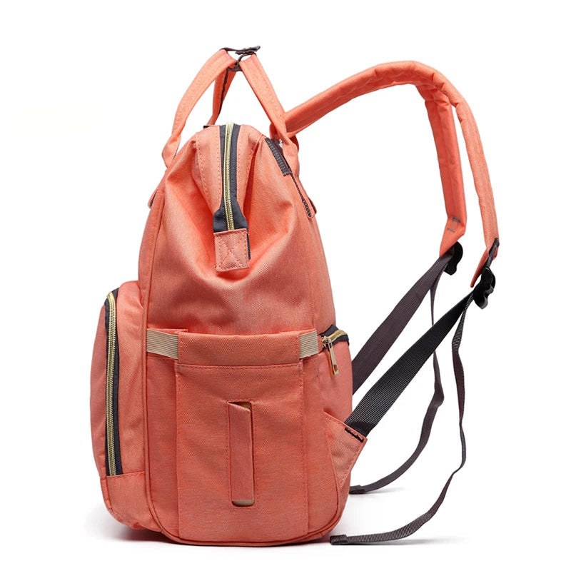 Sac à Dos à Langer Oxford Multifonction – Grande Capacité & Compartiments Isothermes