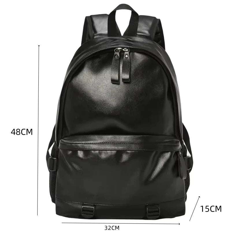 Sac à dos en similicuir grande capacité