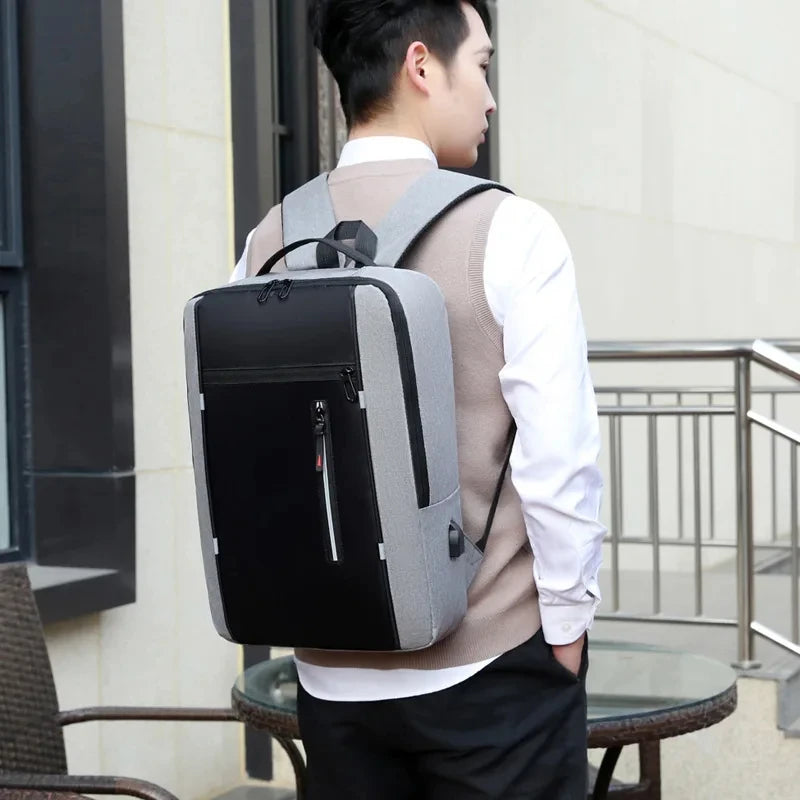 Sac à Dos Ordinateur Imperméable Oxford 15.6" avec Port USB