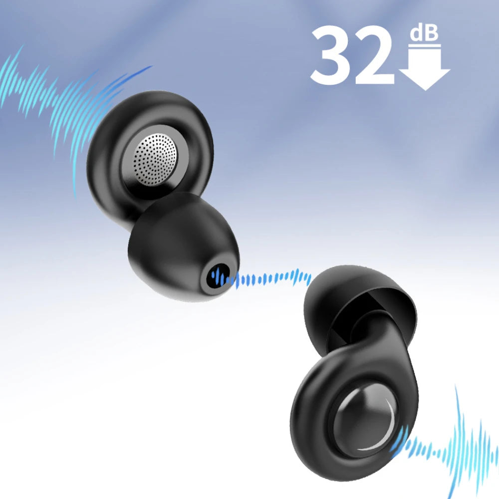 Bouchons d’oreilles antibruit en silicone réutilisables