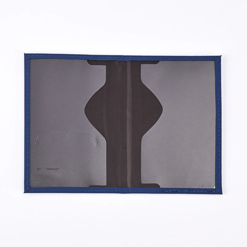 Étui Passeport PU Cuir Motif Monde – Protection Élégante Voyage