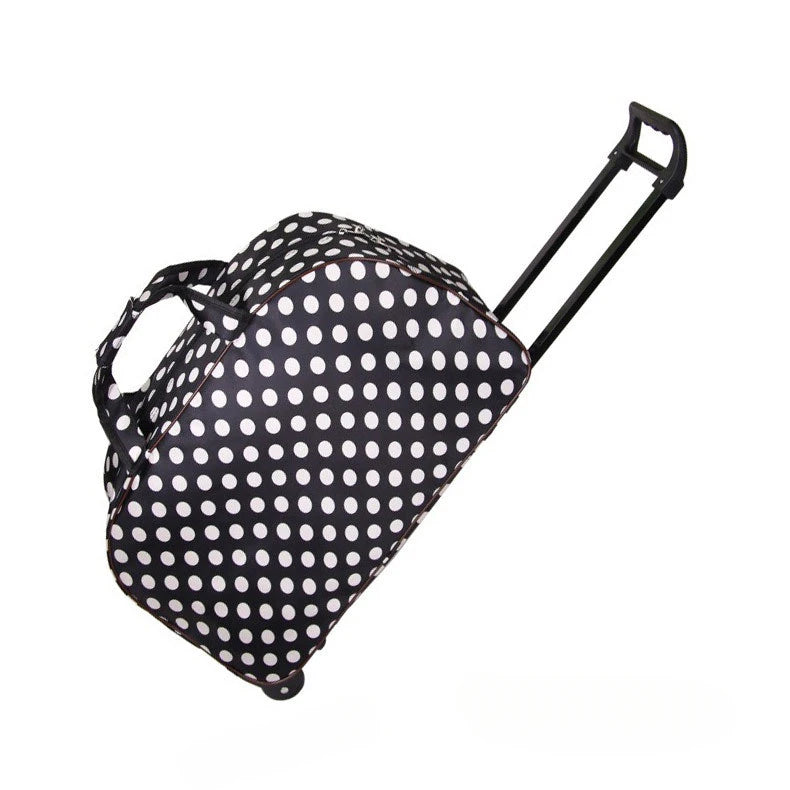 Valise Trolley 52 cm à roulettes – Sac de voyage unisexe