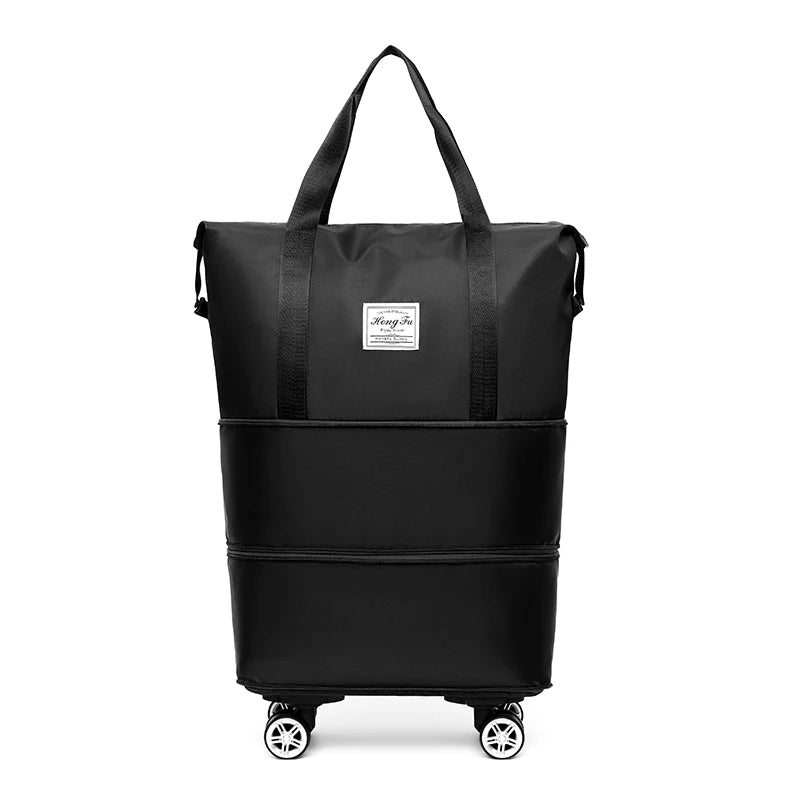 Sac de Voyage Extensible à Roulettes Grande Capacité