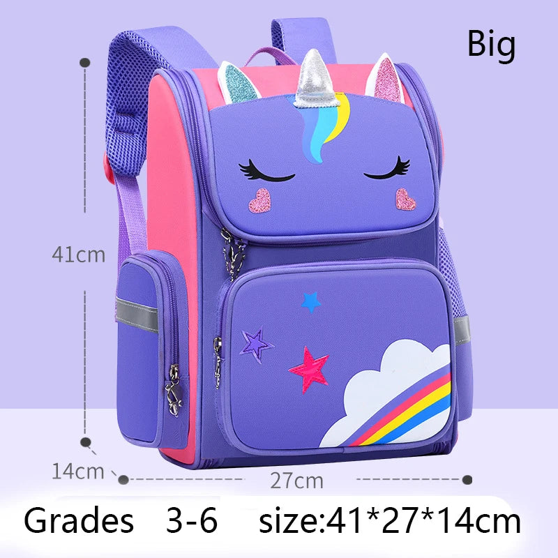 Sac à dos enfant licorne arc-en-ciel
