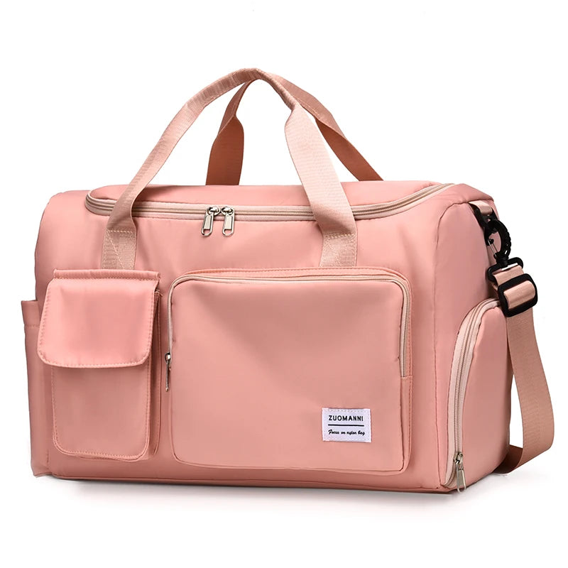 Sac de Voyage Femme 35L Compartiment Chaussures & Séparation Humide
