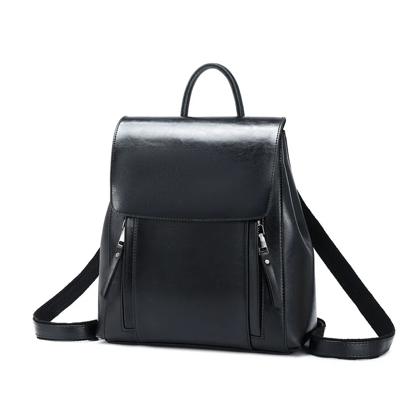 Sac à Dos Femme en Cuir Véritable – Élégance et Praticité