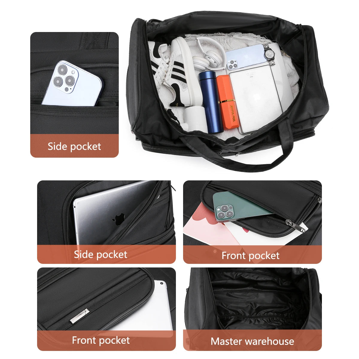 Sac de Voyage Trolley XXL Multifonction