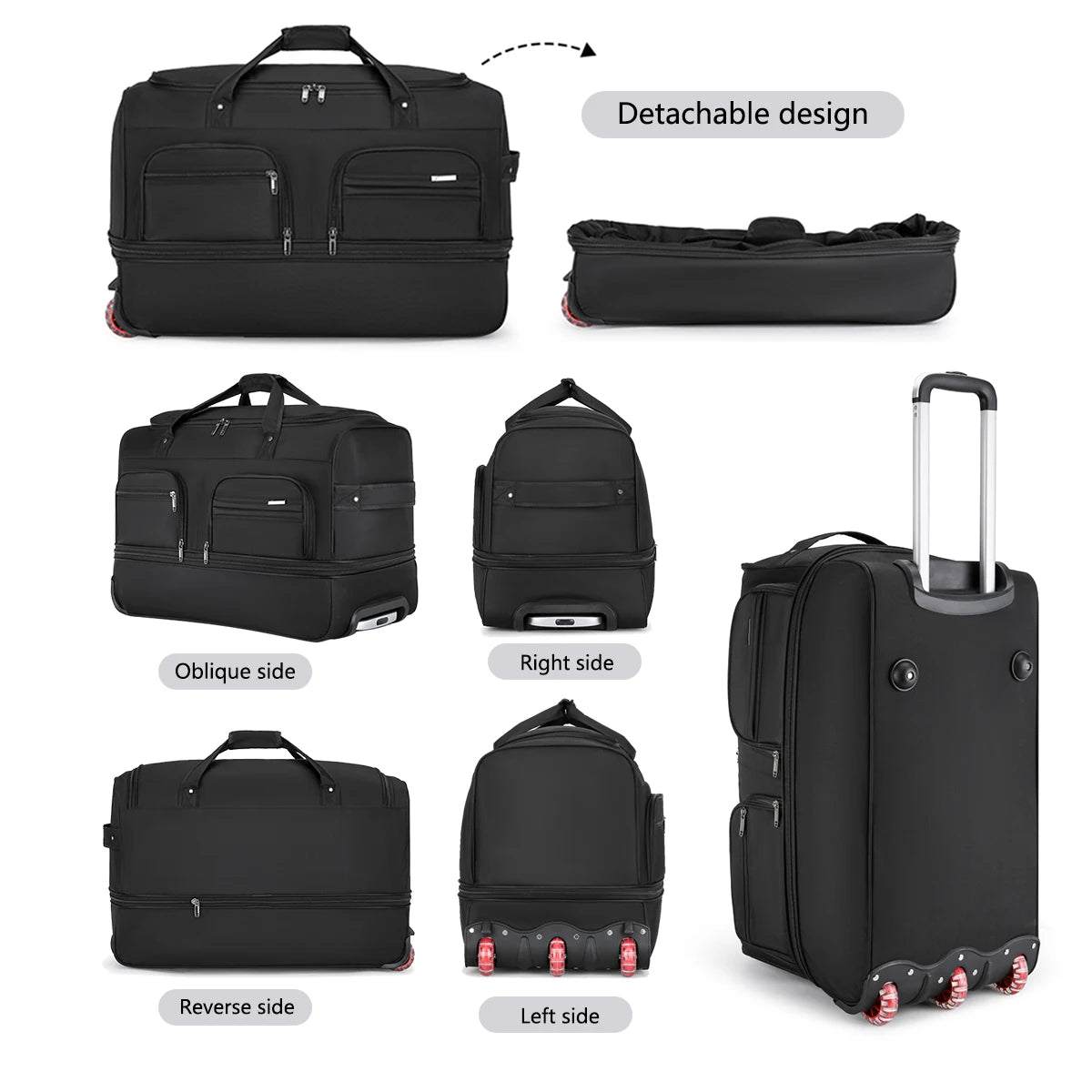 Sac de Voyage Trolley XXL Multifonction