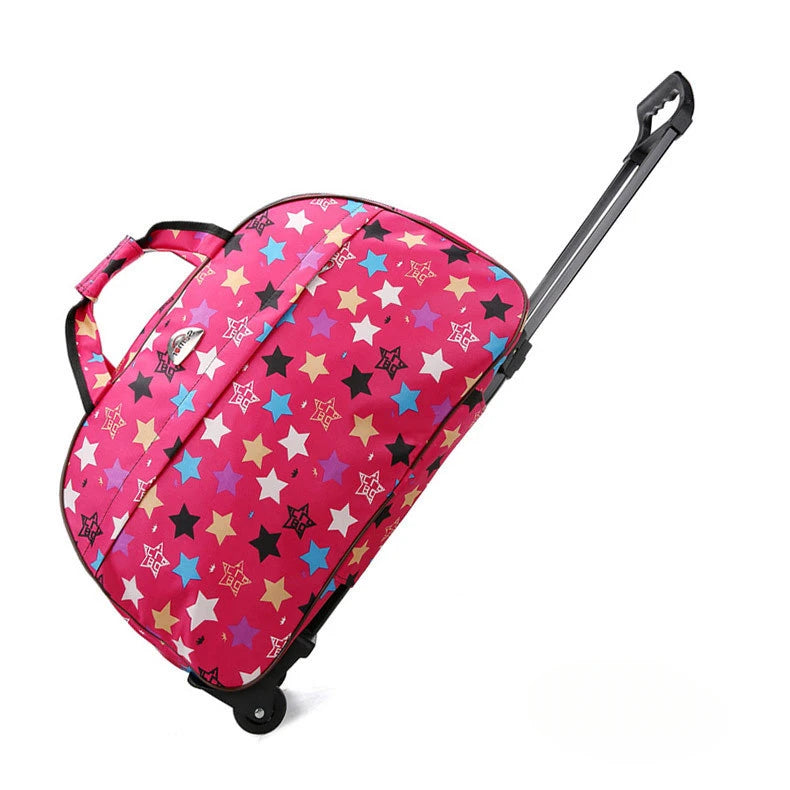 Valise Trolley 52 cm à roulettes – Sac de voyage unisexe