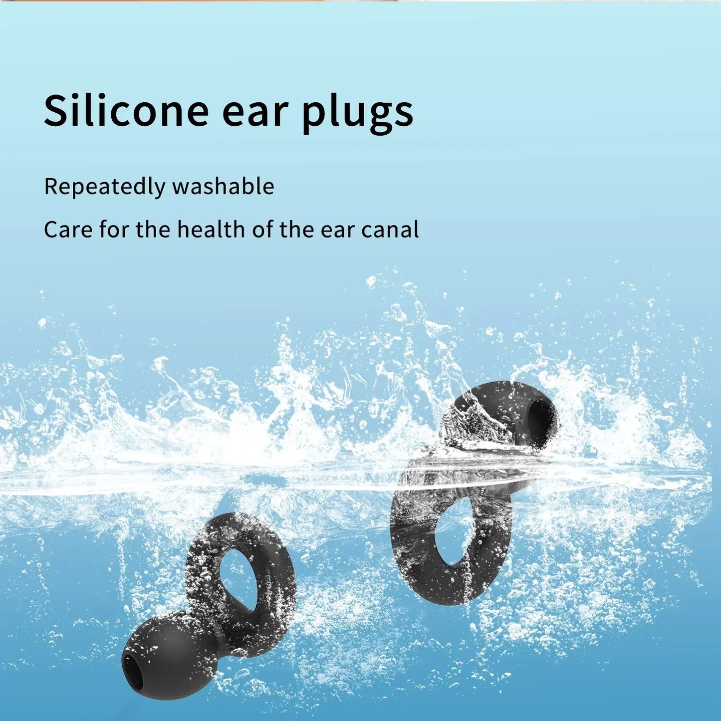 Bouchons d’Oreilles Réutilisables en Silicone
