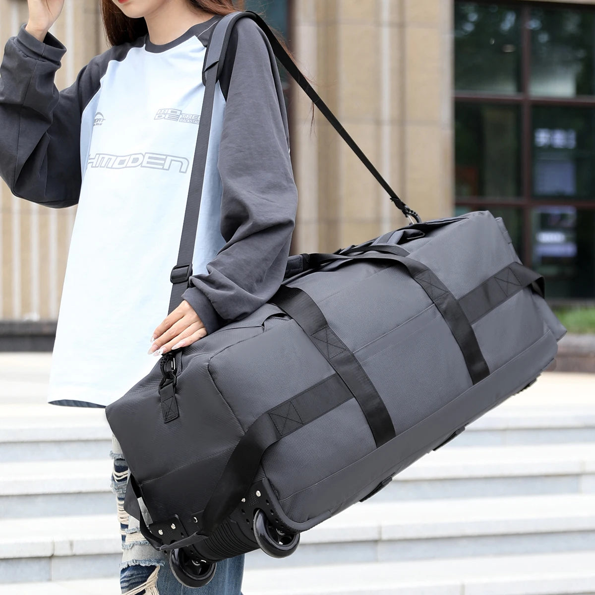 Sac de Voyage XXL à roulettes – Duffel Multifonction
