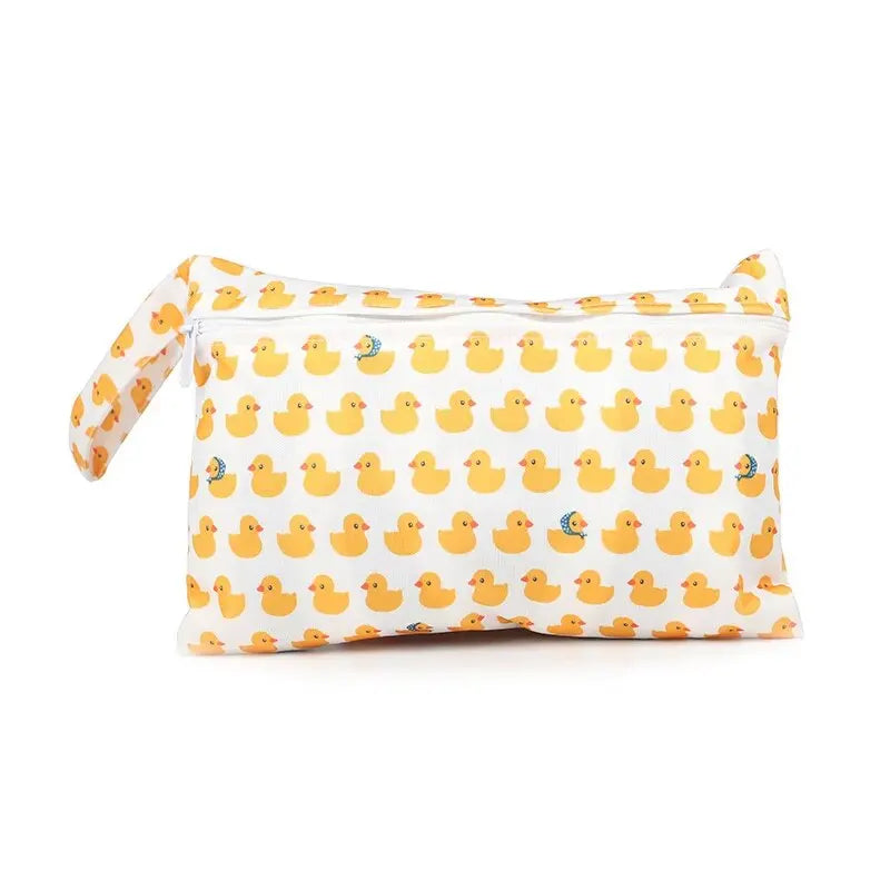 Sac bébé étanche imprimé rangement couches et accessoires