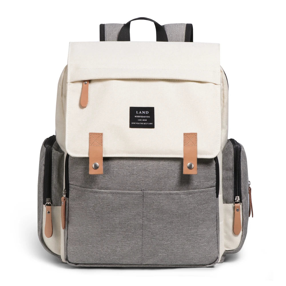 Sac à langer LANDUO grande capacité – Sac à dos multifonction pour maman et bébé
