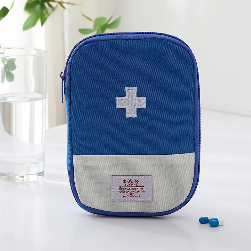 Pochette Médicale d’Urgence en Oxford – Trousse de Premiers Secours Portable