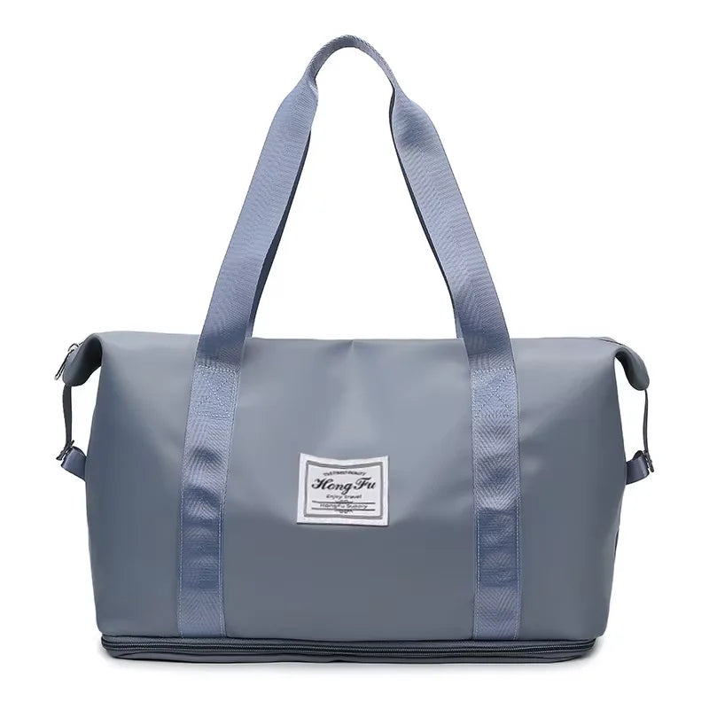 Sac de Voyage Femme Oxford Grande Capacité Extensible 42cm