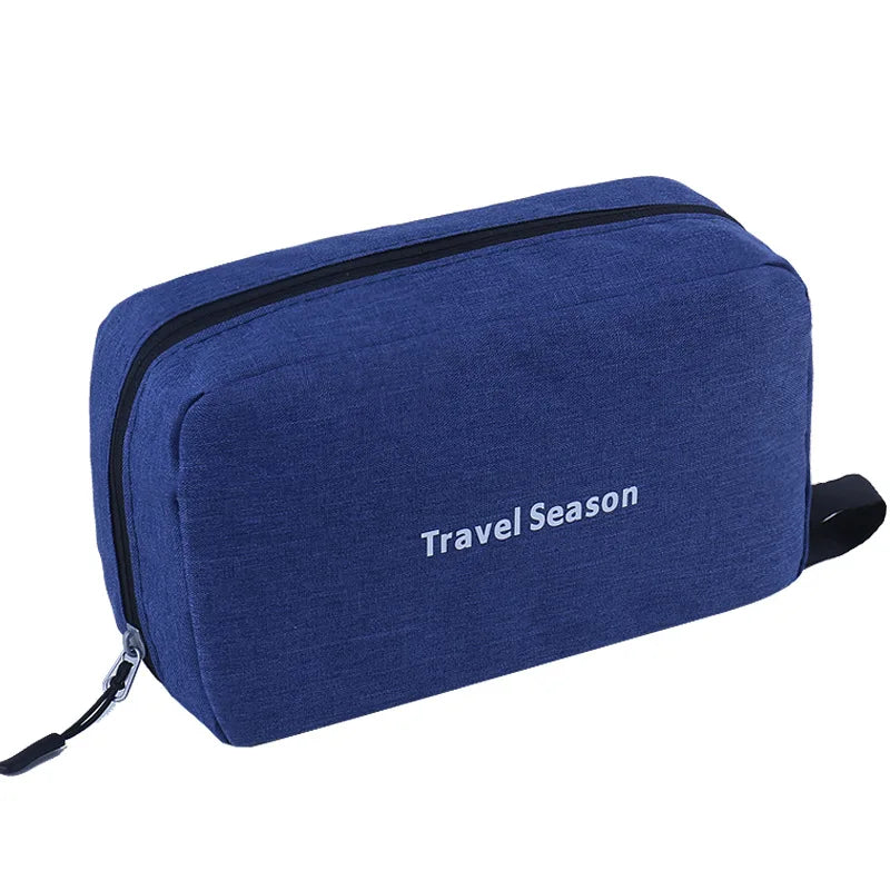 Trousse de toilette suspendue en nylon imperméable compacte