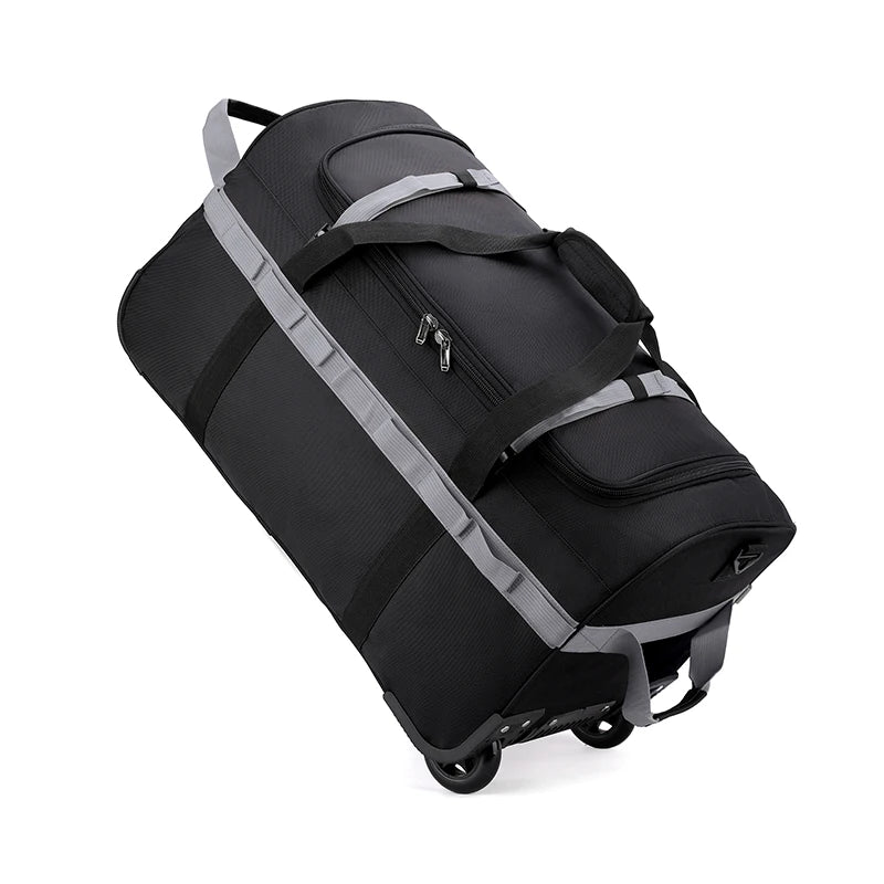 Sac de Voyage Duffel à roulettes pliable 65 cm – Grande capacité