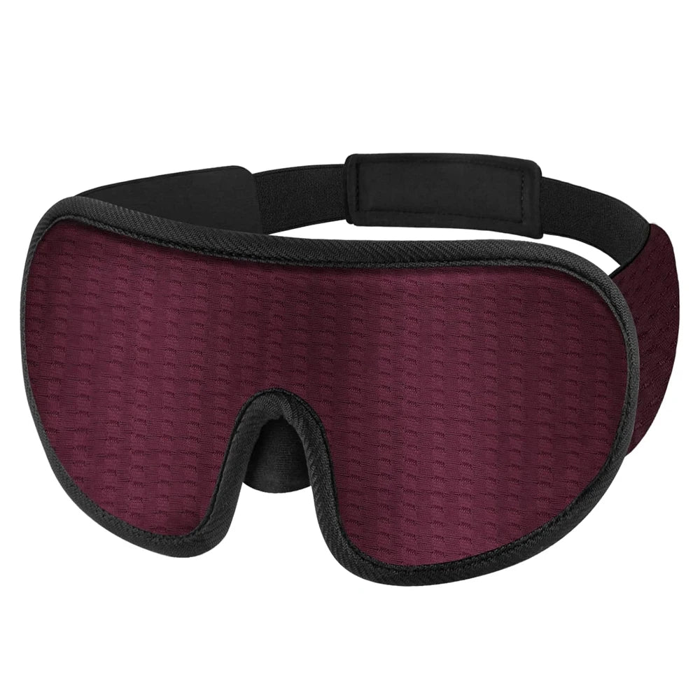 Masque de sommeil 3D blackout intégral respirant et ergonomique