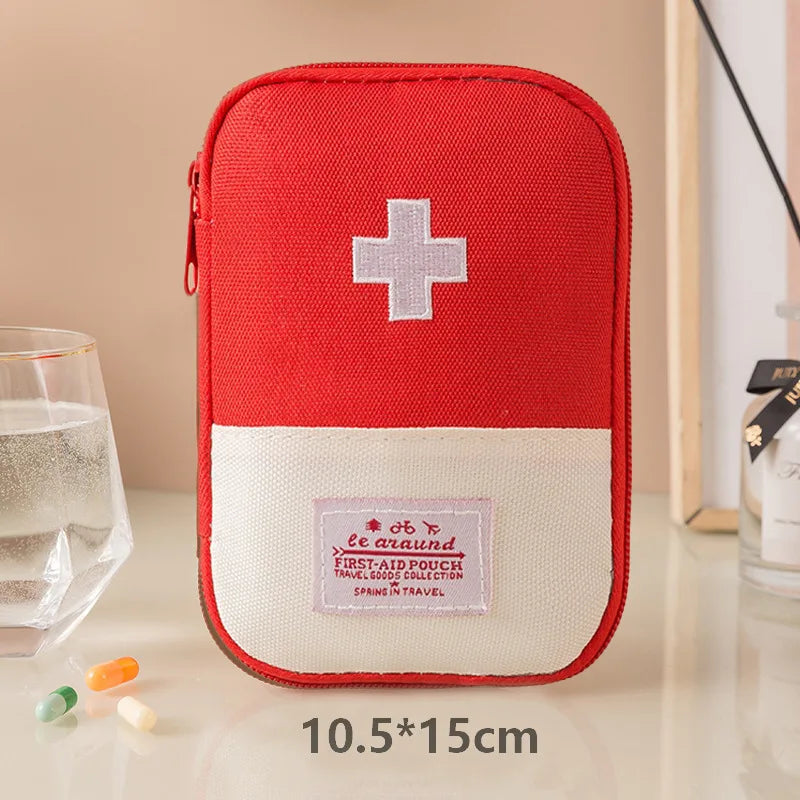 Pochette Médicale d’Urgence en Oxford – Trousse de Premiers Secours Portable