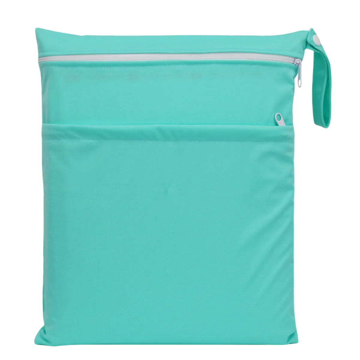 Sac bébé étanche réutilisable deux compartiments rangement couches et vêtements