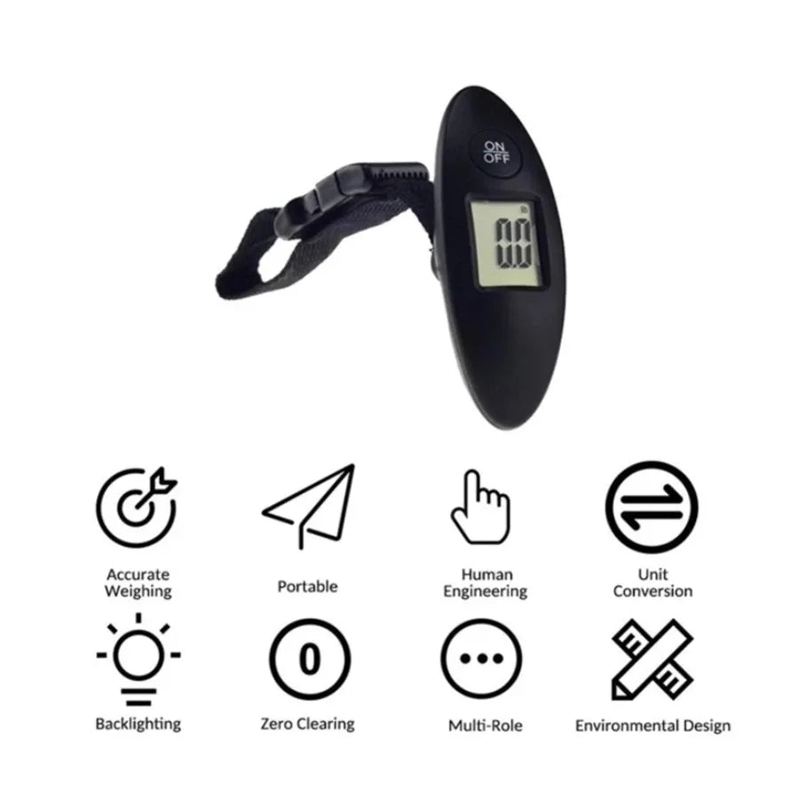 Pèse-Bagage Portable Numérique 40 kg