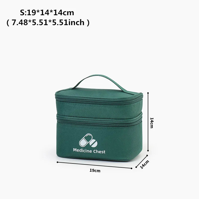 Grande Trousse Médicale de Voyage à Double Compartiment