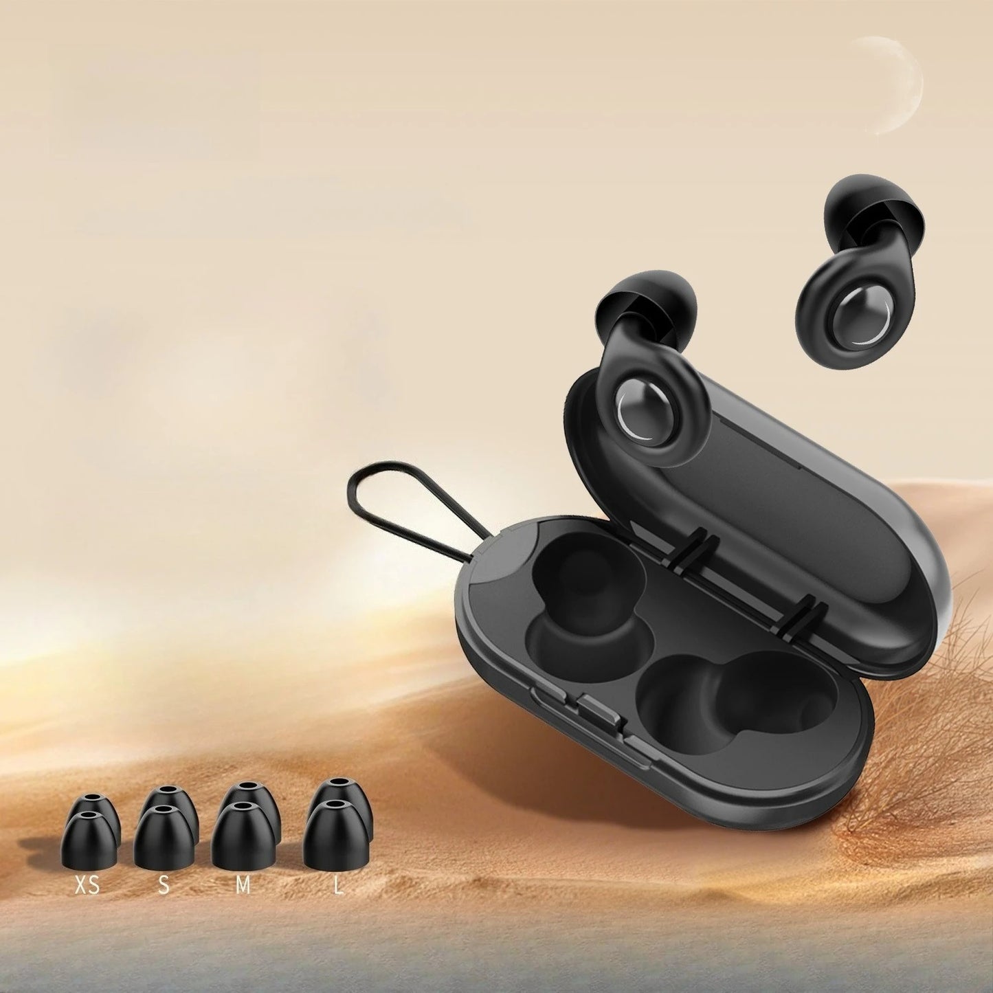 Bouchons d’oreilles antibruit en silicone réutilisables