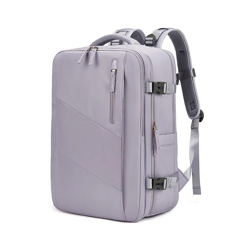 Sac à Dos de Voyage Unisexe – Grande Capacité, Compartiment Chaussures et Port USB