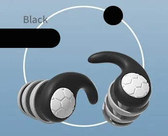 Bouchons d’oreilles en silicone anti-bruit T1 étanches multicolores