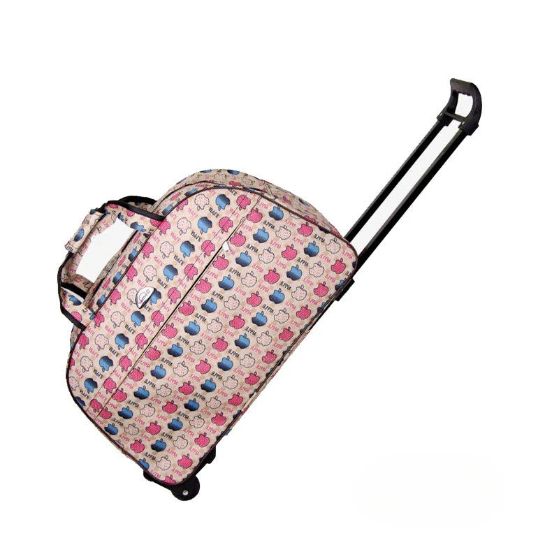 Valise Trolley 52 cm à roulettes – Sac de voyage unisexe