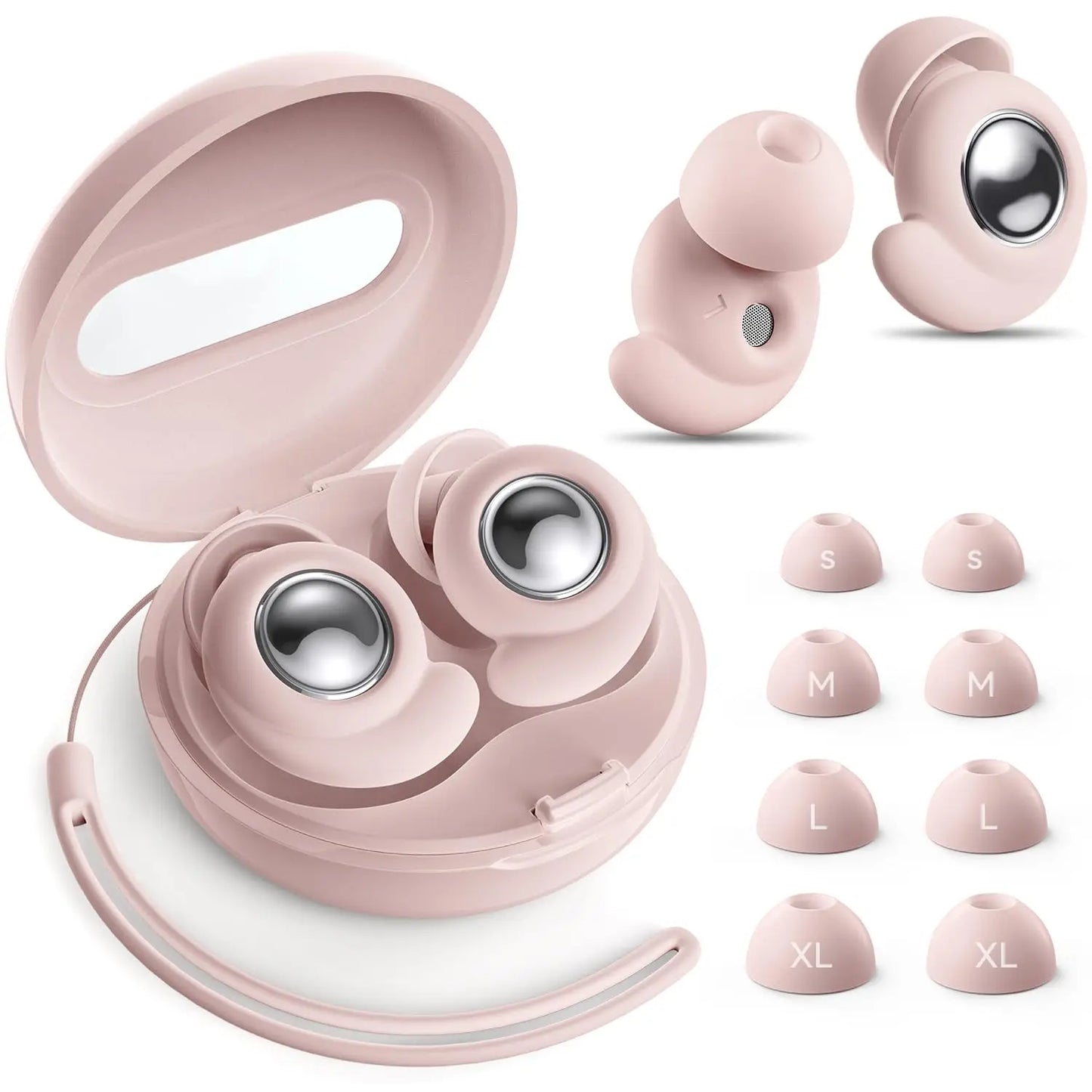Bouchons d’oreilles en silicone réutilisables avec réduction de bruit
