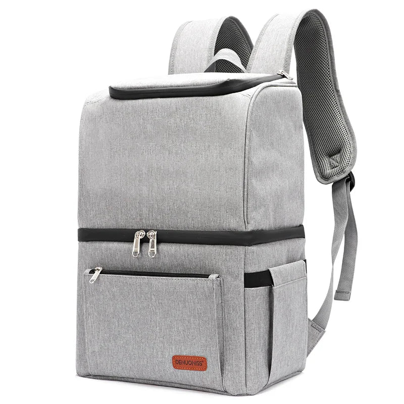 Sac à dos isotherme double compartiment 28L – Grande capacité & design robuste