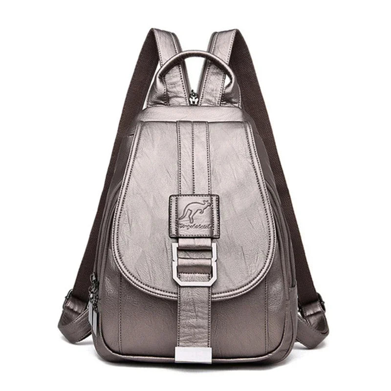Sac à dos femme multifonction en cuir PU