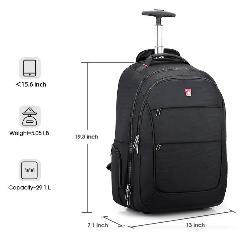 Sac à Dos Trolley OIWAS – Voyage & Ordinateur 15,6’’