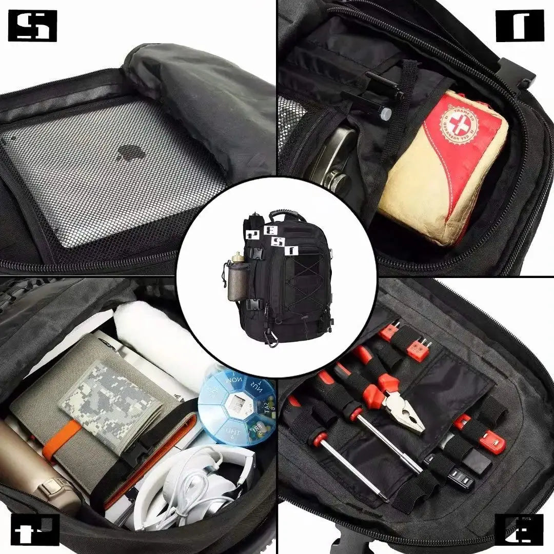 Sac à Dos Tactique Extensible 39L à 64L