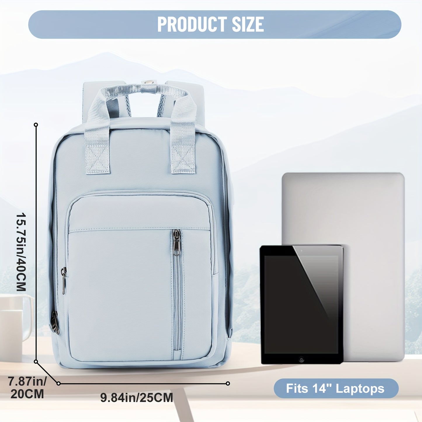 Sac à Dos de Voyage 40×30×20 cm – Approuvé Ryanair