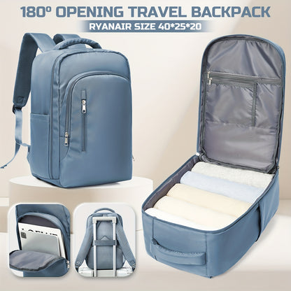 Sac à Dos de Voyage 40×20×25 cm – Compartiment Ordinateur & Multiples Poches