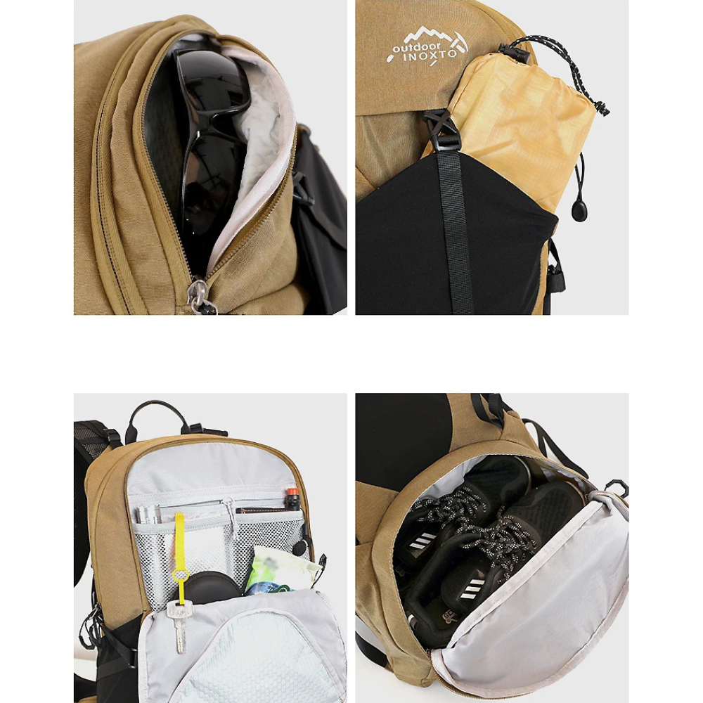 Sac à Dos de Randonnée 35L Inoxto Étanche